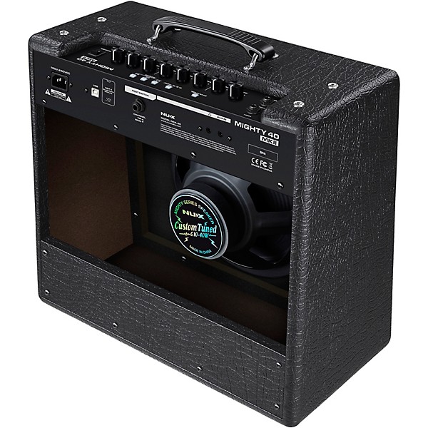 NUX Mighty 40 MKII 40W 7-Channel Modeling Electric Guitar Combo Amp with Bluetooth Black