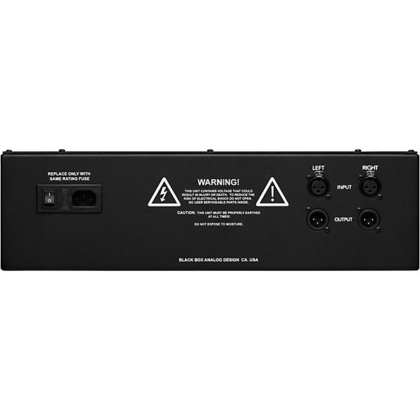 Black Box Analog HG-2 Stereo Analog Mastering Processor