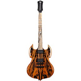 Wylde Audio Barbarian Pale Moon Ebony Electric Guitar Gloss Natural