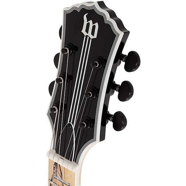 Wylde Audio Barbarian Pale Moon Ebony Electric Guitar Gloss Natural
