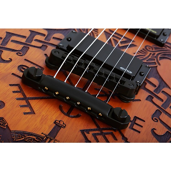 Wylde Audio Barbarian Carveworks Electric Guitar Natural Satin