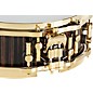 SONOR SQ2 Heavy Beech Snare Drum in Classic Ebony High Gloss with Gold Hardware 14 x 5 in.
