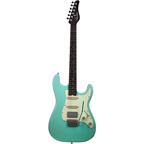 Schecter Guitar Research Nick Johnston Traditional HSS 10th Anniversary Electric Guitar Atomic Green