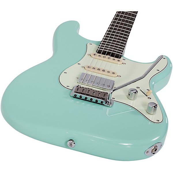 Schecter Guitar Research Nick Johnston Traditional HSS 10th Anniversary Electric Guitar Atomic Green