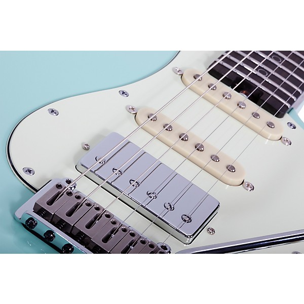 Schecter Guitar Research Nick Johnston Traditional HSS 10th Anniversary Electric Guitar Atomic Green