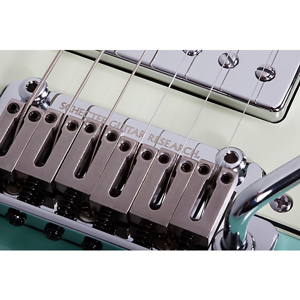 Schecter Guitar Research Nick Johnston Traditional HSS 10th Anniversary Electric Guitar Atomic Green