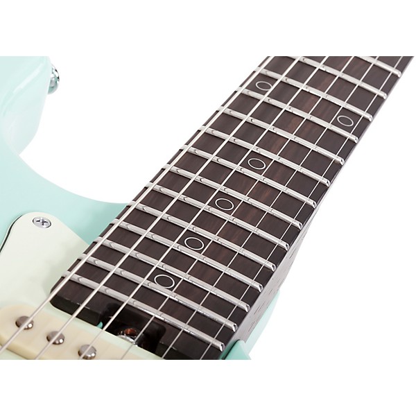 Schecter Guitar Research Nick Johnston Traditional HSS 10th Anniversary Electric Guitar Atomic Green