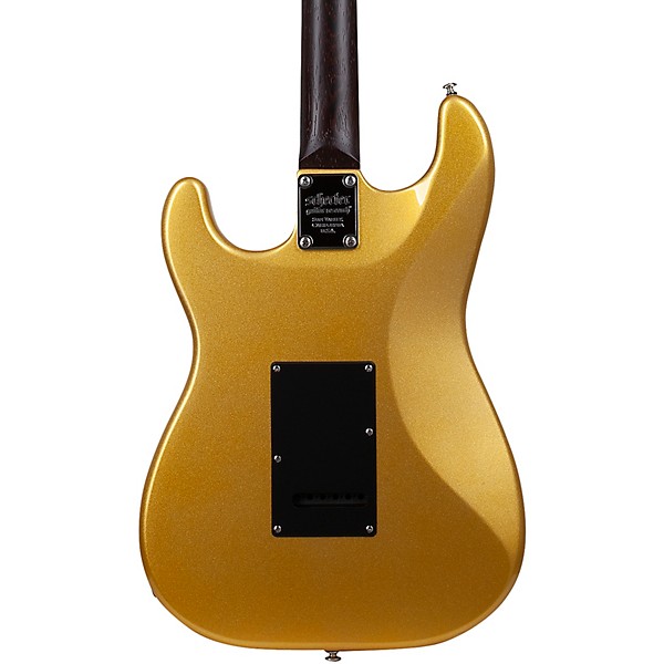 Schecter Guitar Research Nick Johnston Traditional HSS 10th Anniversary Electric Guitar Atomic Saffron