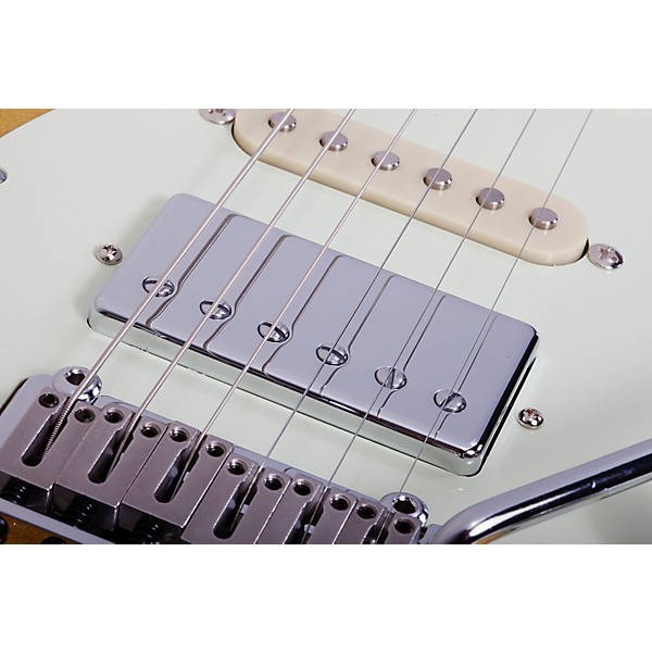 Schecter Guitar Research Nick Johnston Traditional HSS 10th Anniversary Electric Guitar Atomic Saffron