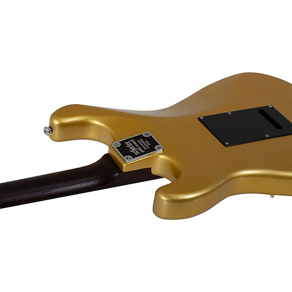 Schecter Guitar Research Nick Johnston Traditional HSS 10th Anniversary Electric Guitar Atomic Saffron