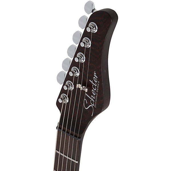 Schecter Guitar Research Nick Johnston Traditional HSS 10th Anniversary Electric Guitar Atomic Saffron