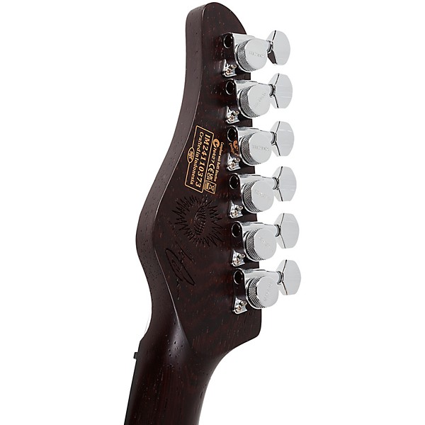 Schecter Guitar Research Nick Johnston Traditional HSS 10th Anniversary Electric Guitar Atomic Saffron