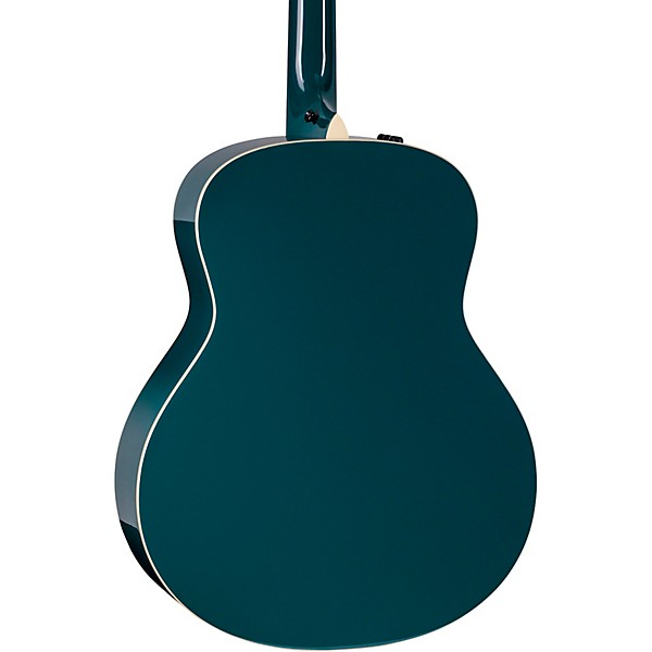 Taylor Custom Torrefied Sitka Spruce-Big Leaf Maple Grand Orchestra Acoustic-Electric Guitar Fjord Green