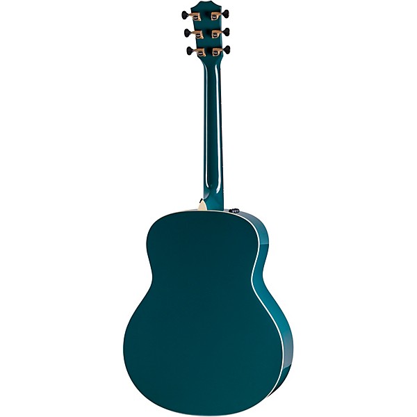 Taylor Custom Torrefied Sitka Spruce-Big Leaf Maple Grand Orchestra Acoustic-Electric Guitar Fjord Green