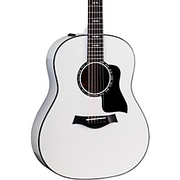 Taylor Custom Torrefied Sitka Spruce-Neo-Tropical Mahogany Grand Pacific Acoustic-Electric Guitar Pearl White