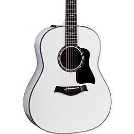 Taylor Custom Torrefied Sitka Spruce-Neo-Tropical Mahogany Grand Pacific Acoustic-Electric Guitar Pearl White