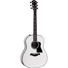 Taylor Custom Torrefied Sitka Spruce-Neo-Tropical Mahogany Grand Pacific Acoustic-Electric Guitar Pearl White