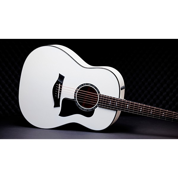 Taylor Custom Torrefied Sitka Spruce-Neo-Tropical Mahogany Grand Pacific Acoustic-Electric Guitar Pearl White