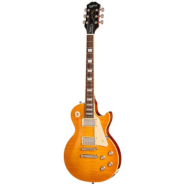 Epiphone Les Paul Standard '60s Figured Electric Guitar - Lemon Burst