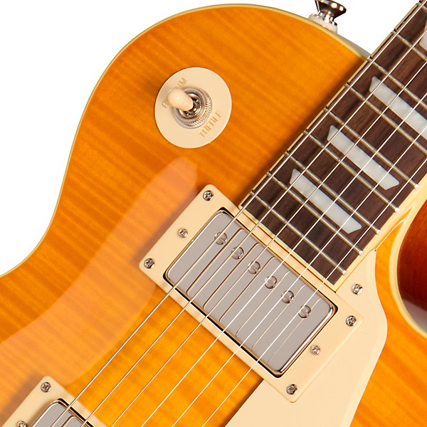 Epiphone Les Paul Standard '60s Figured Electric Guitar - Lemon Burst