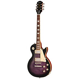 Epiphone Les Paul Standard '60s Figured Electric Guitar - Dark Purple Burst
