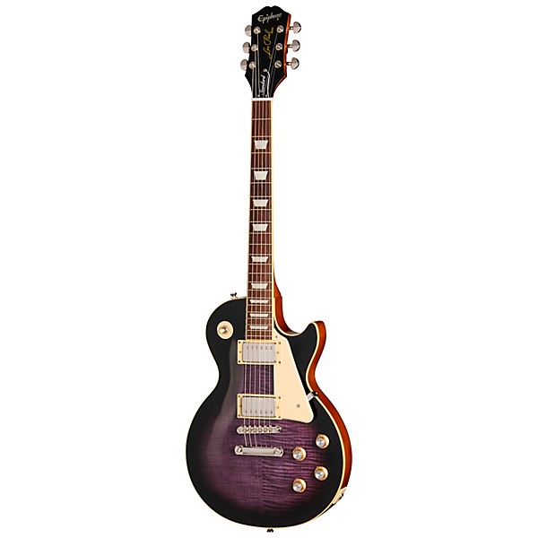 Epiphone Les Paul Standard '60s Figured Electric Guitar - Dark Purple Burst