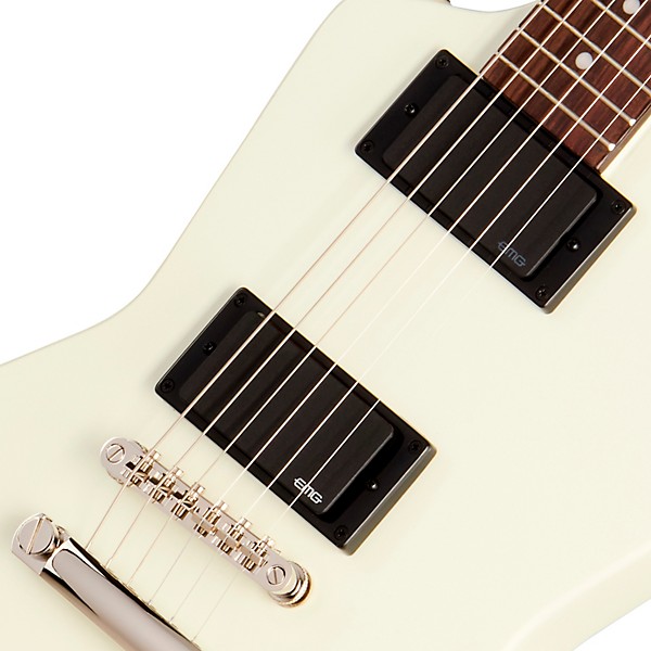 Epiphone Explorer 80s EMG Electric Guitar - Classic White