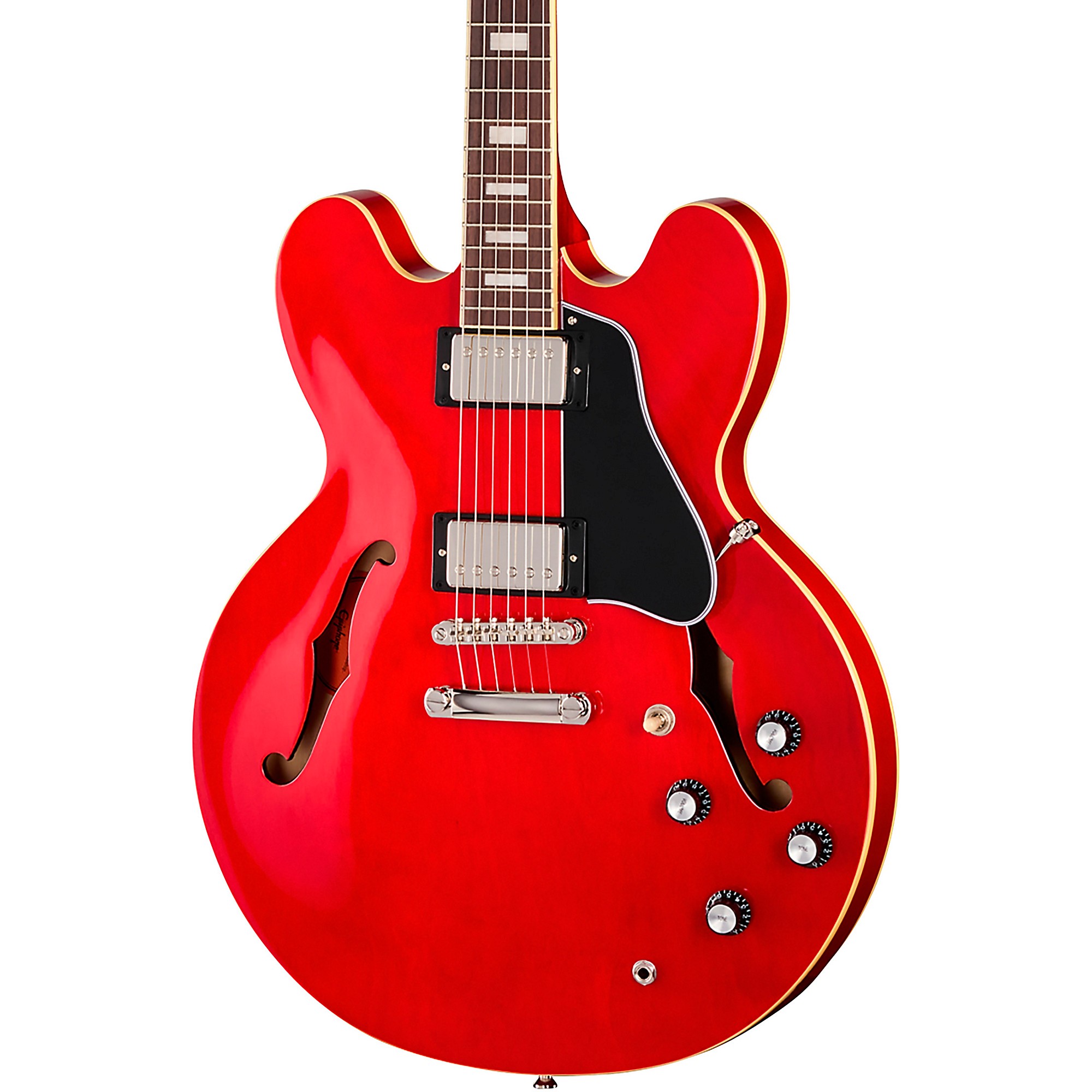 ギター Epiphone ES-335 IG CH Epiphone ES-335 IG Semi-Hollow Electric Guitar Cherry 8lbs 2oz