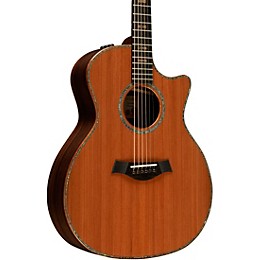 Taylor Custom Redwood-Indian Rosewood Grand Auditorium Acoustic-Electric Guitar Natural