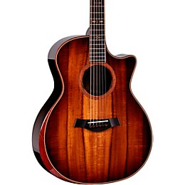 Taylor Custom Hawaiian Koa-Indian Rosewood Grand Auditorium Acoustic-Electric Guitar Shaded Edge Burst