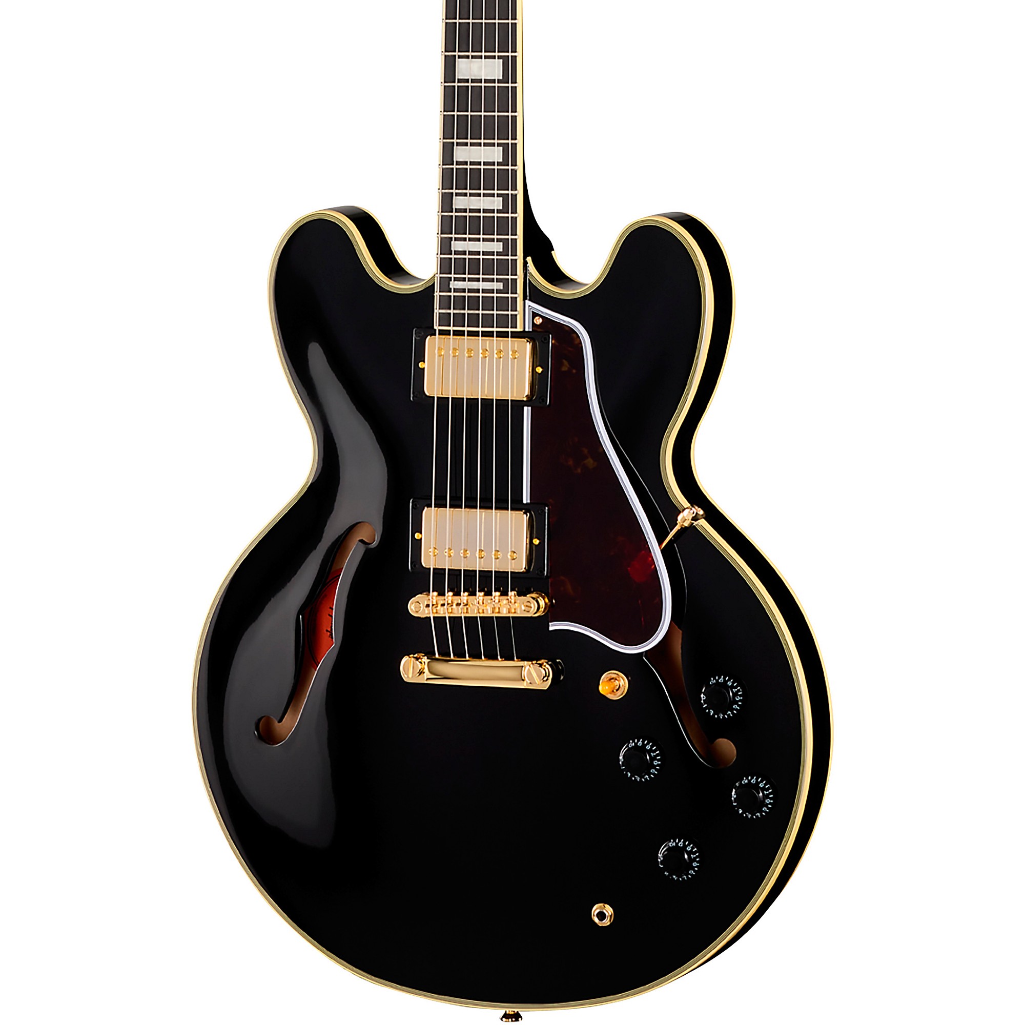 Epiphone ES-355 Semi-Hollowbody Electric Guitar - Ebony | Guitar