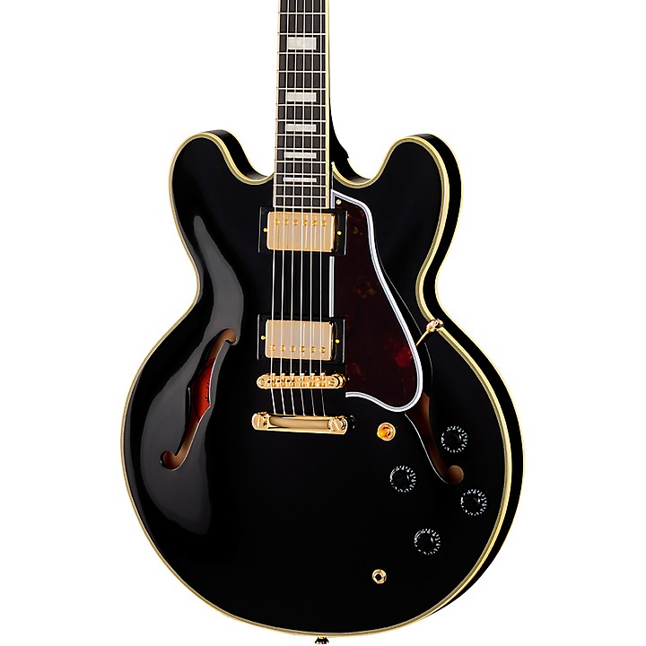 Epiphone ES-335 Traditional Pro Semi-Hollow Electric Guitar Ebony