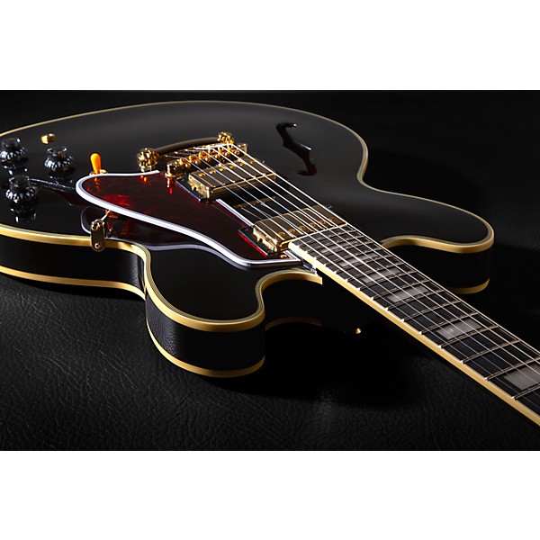 Epiphone ES-355 Guitar Center-Exclusive Semi-Hollow Electric Guitar Ebony
