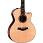 Taylor Custom Bearclaw Sitka Spruce-Tiger Myrtle Grand Auditorium Acoustic-Electric Guitar Natural thumbnail