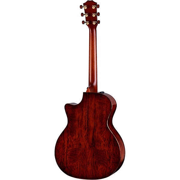 Taylor Custom Bearclaw Sitka Spruce-Tiger Myrtle Grand Auditorium Acoustic-Electric Guitar Natural