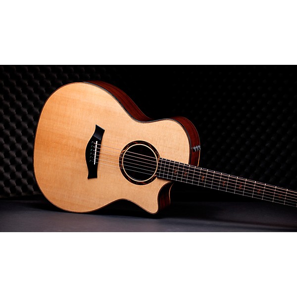 Taylor Custom Torrefied Sitka Spruce-Katalox Grand Auditorium Acoustic-Electric Guitar Natural