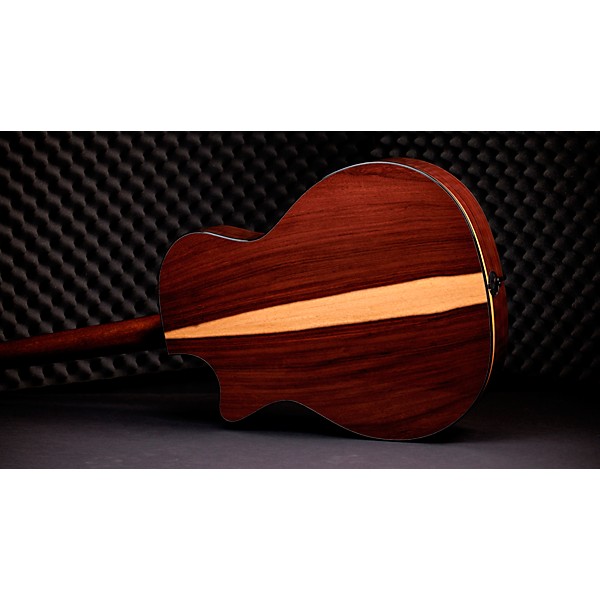 Taylor Custom Torrefied Sitka Spruce-Katalox Grand Auditorium Acoustic-Electric Guitar Natural