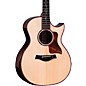 Taylor Custom Adirondack Spruce-Indian Rosewood Grand Auditorium Acoustic-Electric Guitar Natural thumbnail
