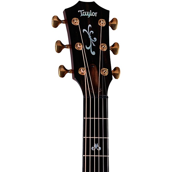 Taylor Custom Sinker Redwood-Bocote Grand Auditorium Acoustic-Electric Guitar Light Shaded Edge Burst