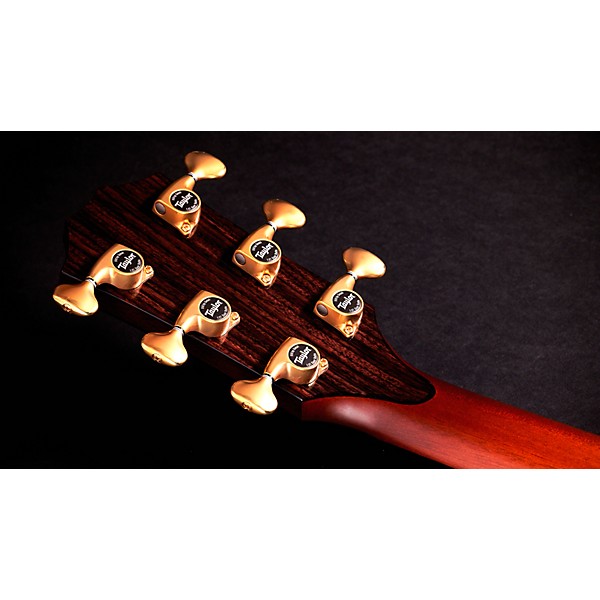 Taylor Custom Sinker Redwood-Bocote Grand Auditorium Acoustic-Electric Guitar Light Shaded Edge Burst