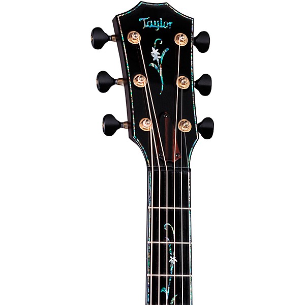 Taylor Custom Sinker Redwood-Black Limba Grand Auditorium Acoustic-Electric Guitar Natural