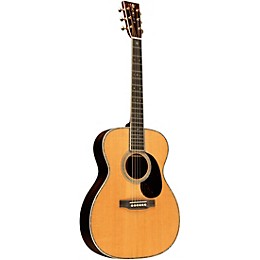 Martin Custom Shop Sitka Spruce VTS-Wild Grain East Indian Rosewood 14-Fret Auditorium Acoustic Guitar Natural