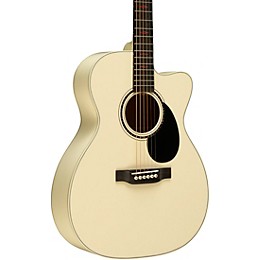 Martin Custom Shop Spruce-Mahogany 14-Fret OM Acoustic Guitar Antique White