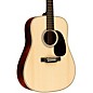 Martin Custom Shop European High Altitude Swiss Spruce-Quilted Bubinga 14-Fret Dreadnought Acoustic Guitar Natural thumbnail
