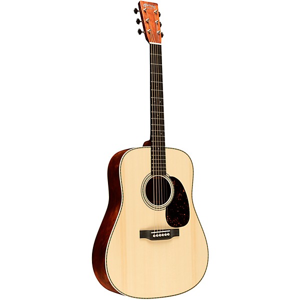 Martin Custom Shop European High Altitude Swiss Spruce-Quilted Bubinga 14-Fret Dreadnought Acoustic Guitar Natural