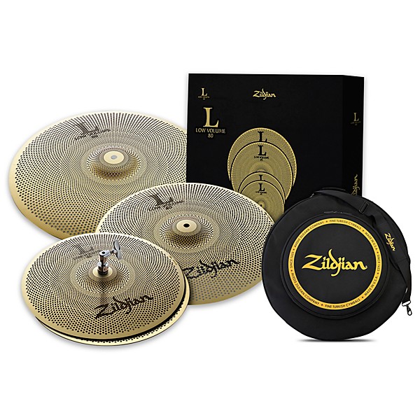 Zildjian L80 Series LV468 Low-Volume Cymbal Box Pack With Free Bag