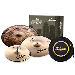 Zildjian A City Cymbal Pack With Free Bag