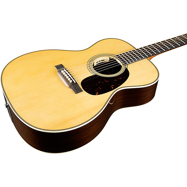 Martin Custom Shop 28 Style Adirondack Spruce-East Indian Rosewood Auditorium Acoustic-Electric Guitar Aging Toner