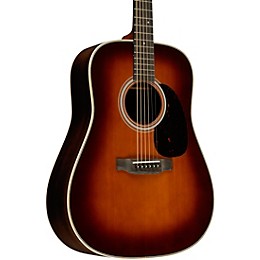 Martin Custom Shop 28 Style Adirondack Spruce-Wild Grain East Indian Rosewood Dreadnought Acoustic Guitar Ambertone