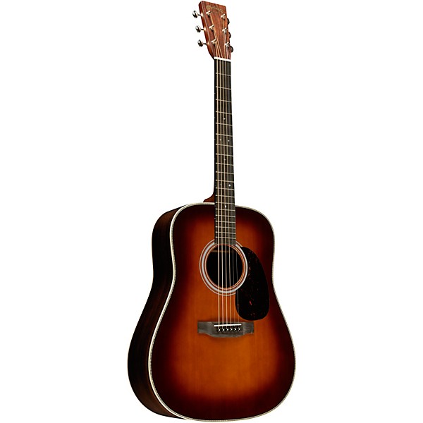 Martin Custom Shop 28 Style Adirondack Spruce-Wild Grain East Indian Rosewood Dreadnought Acoustic Guitar Ambertone